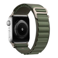 Ремінець Apple Watch 42/44/45/46/49 mm Alpine Loop green
