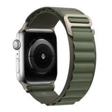 Ремінець Apple Watch 42/44/45/46/49 mm Alpine Loop green