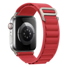 Ремінець Apple Watch 42/44/45/46/49 mm Alpine Loop red
