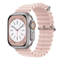 Ремінець Apple watch 38/40/41/42 Series 10/mm Ocean Band chalk pink