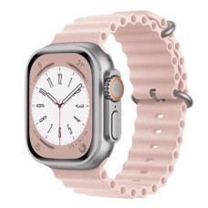 Ремінець Apple Watch 42/44/45/46/49 mm Ocean Band chalk pink
