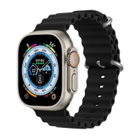Ремінець Apple watch 38/40/41/42 Series 10/mm Ocean Band black