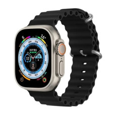 Ремінець Apple Watch 42/44/45/46/49 mm Ocean Band black