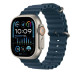 Ремінець Apple watch 38/40/41/42 Series 10/mm Ocean Band blue