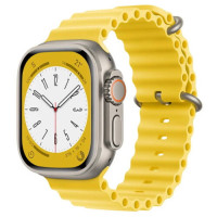 Ремінець Apple watch 38/40/41/42 Series 10/mm Ocean Band yellow