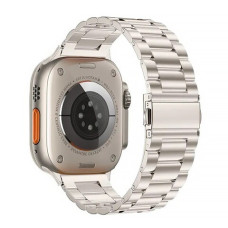 Ремінець Apple Watch 42/44/45/46/49 mm Metal bead starlight