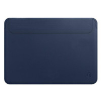 Папка конверт Wiwu Skin Pro2 Leather для MacBook Air/Pro 13'' (2018-2020) blue