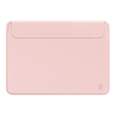 Папка конверт Wiwu Skin Pro2 Leather для MacBook Air/Pro 13'' (2018-2020) pink