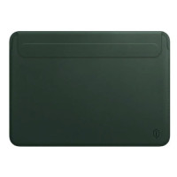 Папка конверт Wiwu Skin Pro2 Leather для MacBook Air/Pro 13'' (2018-2020) green