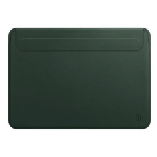 Папка конверт Wiwu Skin Pro2 Leather для MacBook Air/Pro 13'' (2018-2020) green