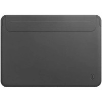 Папка конверт Wiwu Skin Pro2 Portable Stand для MacBook Air/Pro 16'' gray