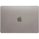 Чохол накладка DDC для MacBook Air 13.6" M2 (2022) matte gray (A2681;A3113)