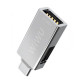 Перехідник adapter USB-C Hub Wiwu T02 silver