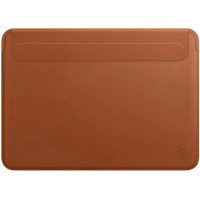 Папка конверт для MacBook 13,6'' Air Wiwu Skin Pro2 Leather brown