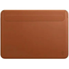 Папка конверт для MacBook 14,2'' Wiwu Skin Pro2 Leather brown