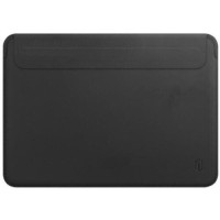Папка конверт для MacBook 16,2'' Wiwu Skin Pro2 Leather black