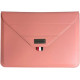 Папка конверт для MacBook PU sleeve stand 15'' pink