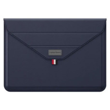 Папка конверт для MacBook PU sleeve stand 13''-14'' dark blue