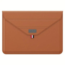 Папка конверт для MacBook PU sleeve stand 13''-14'' brown