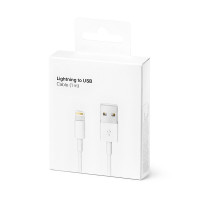 Кабель Lightning to USB Cable High-Quality (1m) in Box білий
