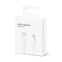 Кабель USB-C to Lightning Cable 1:1 (1m) in Box білий