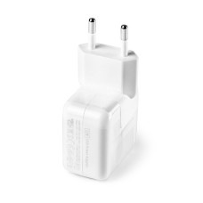 Зарядний пристрій 12W USB Power Adapter Europe High-Quality білий