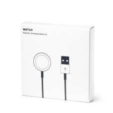 Зарядний пристрій Watch Magnetic Charger to USB High-Quality in Box білий