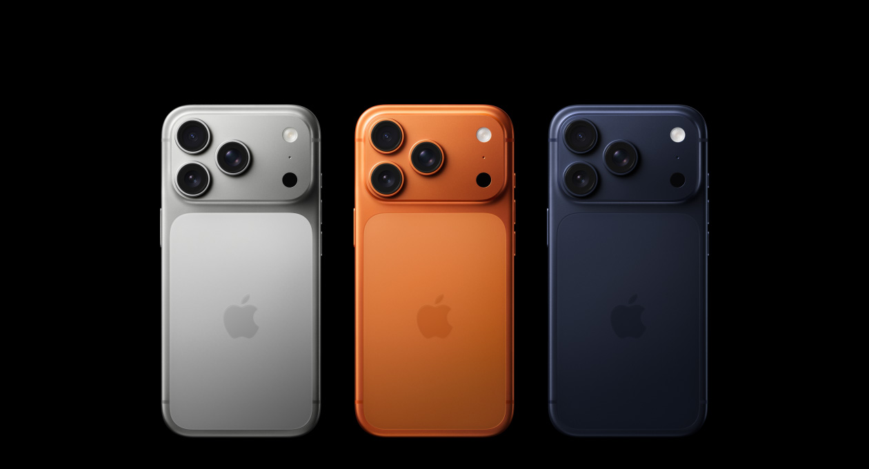iPhone 17 Pro — три кольори